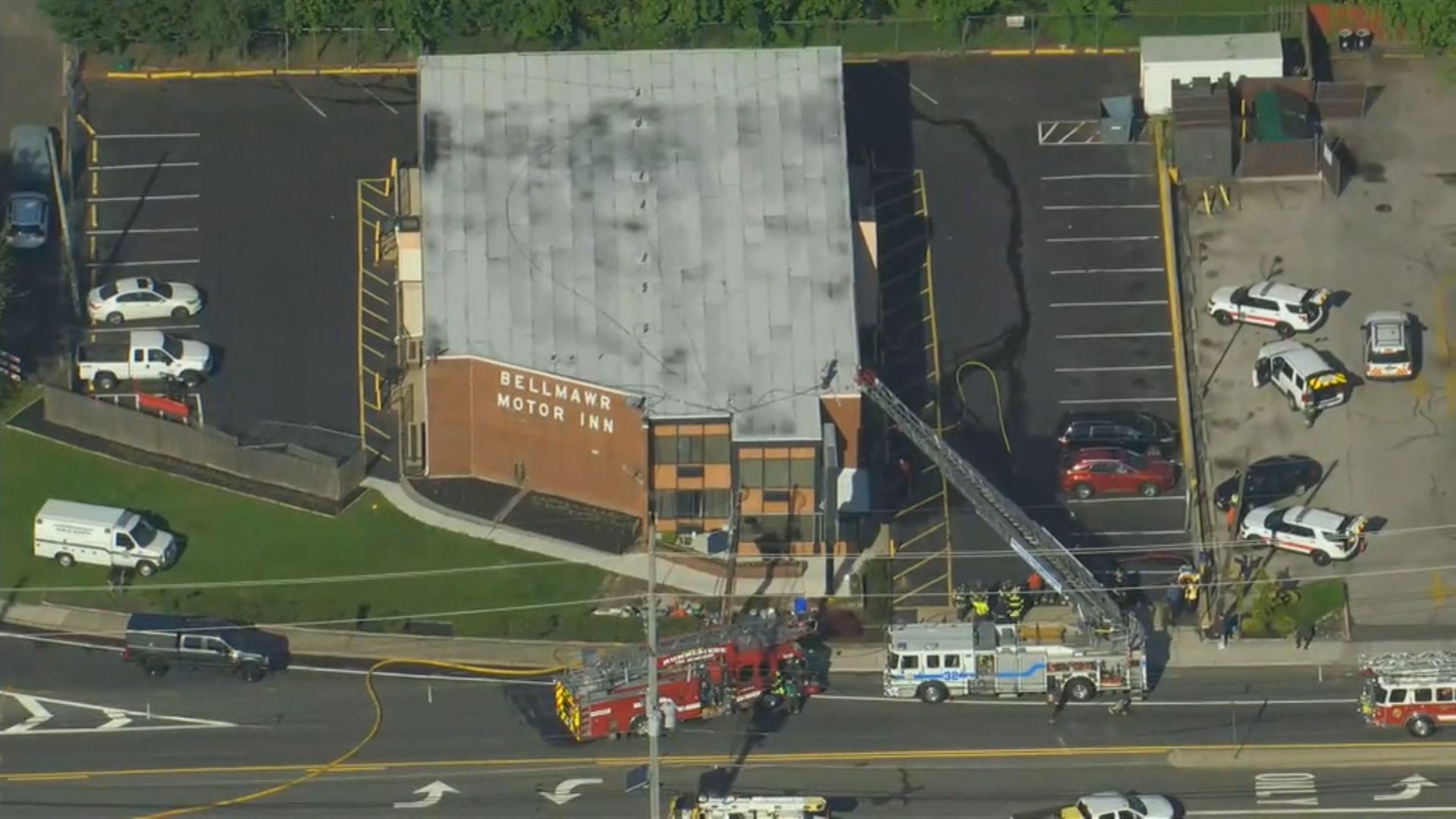 Officials Investigating Cause Of Fire At Bellmawr Motor Inn On Black Horse Pike In Camden County