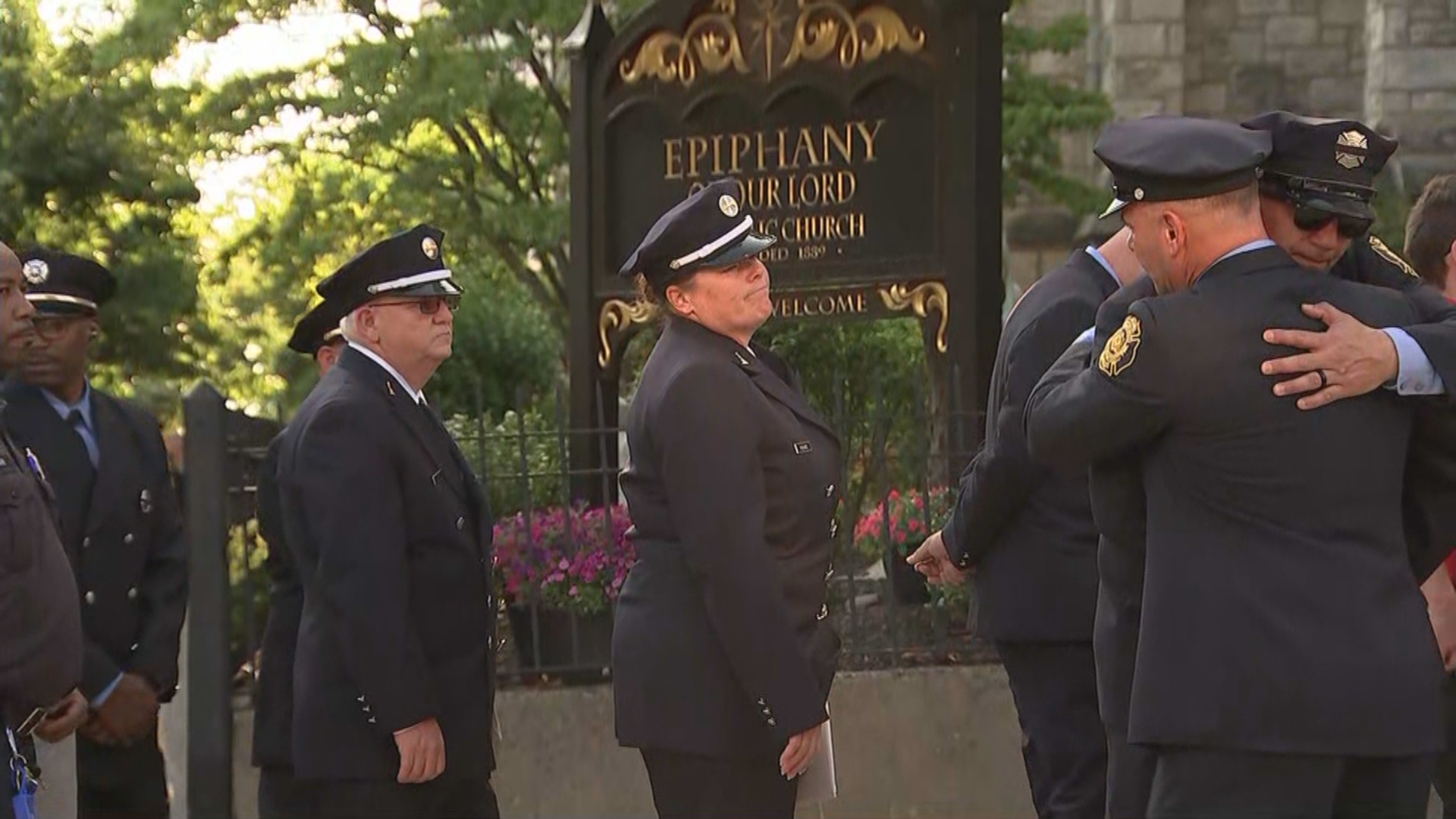 First Responders, Family, Friends Attend Viewing For Fallen Firefighter Lt.  Sean Williamson In South Philadelphia – CBS Philly