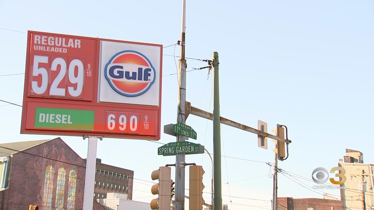 Gas Price Average In Philadelphia 5-County Region Tops $5 Per Gallon