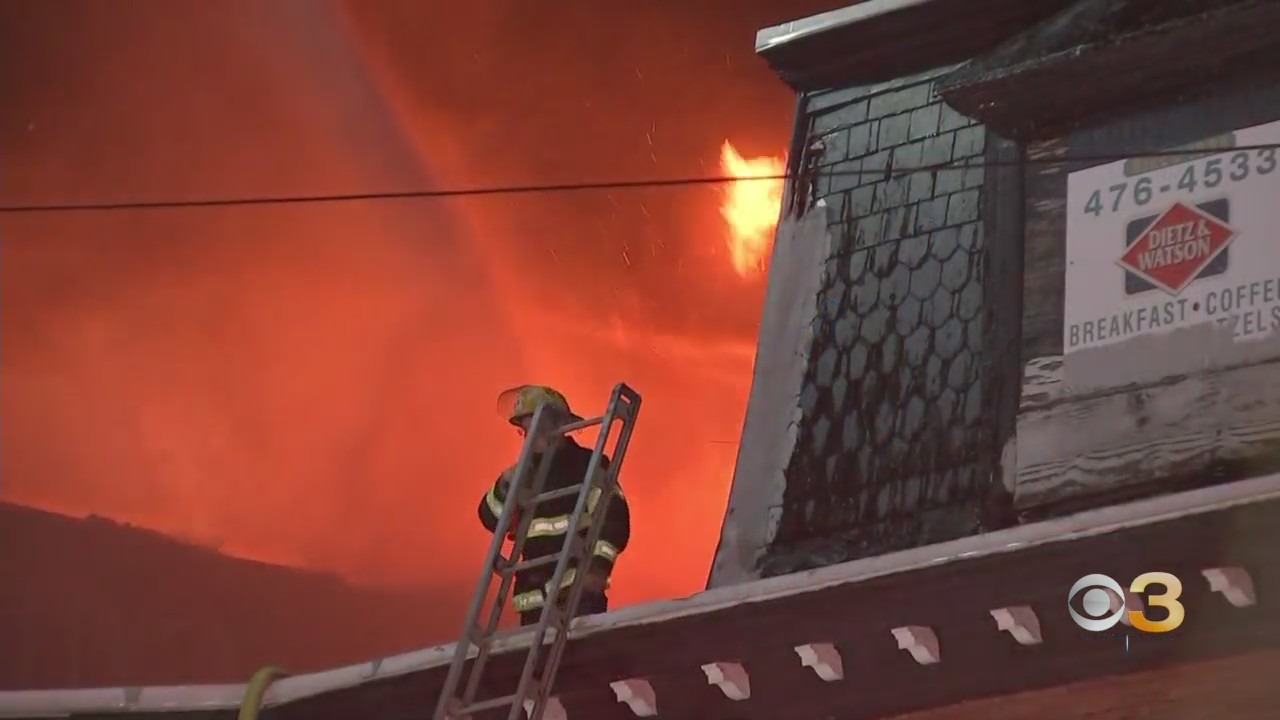 Crews Place 3-Alarm Fire Under Control In West Philly That Damaged Apartments And Businesses